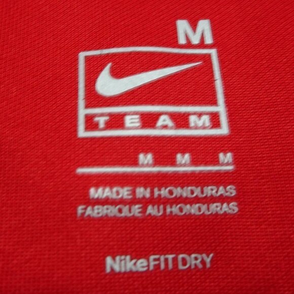 NCAA Ohio State Buckeyes Red Polo Fit Dry Medium - Picture 5 of 7